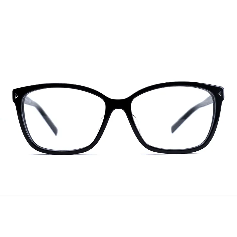 PRADA Plate Frame Irregular Shape Eyeglass Frames Unisex-1