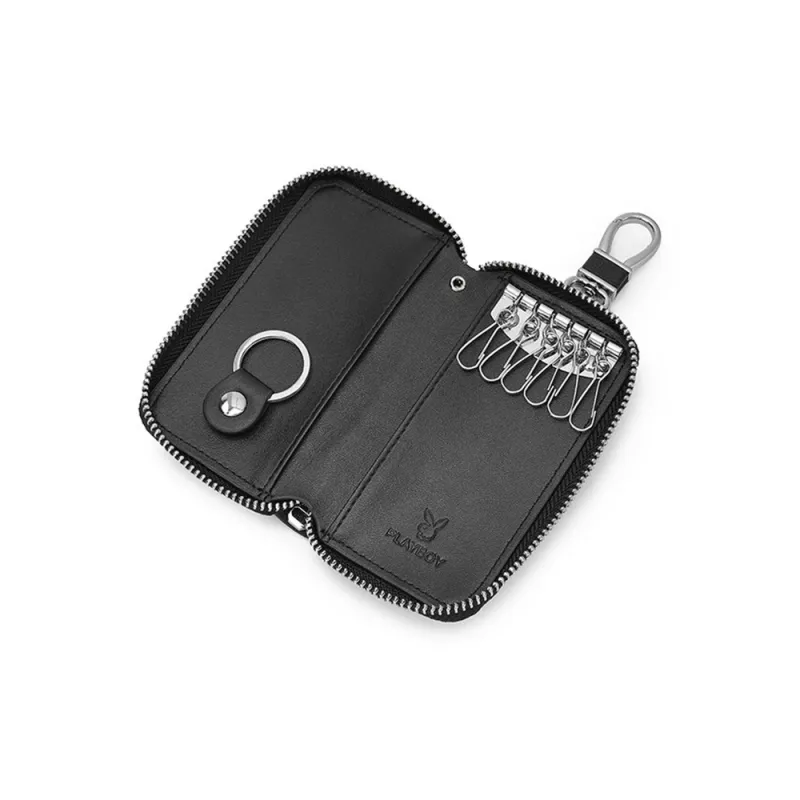 Playboy Cow Leather Key Pouch Men's-1