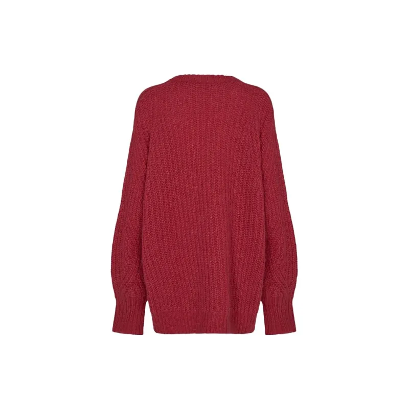 Rotate Sweaters Women's Red-1