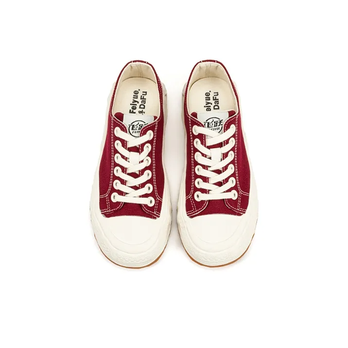 Dafu Leaps Forward Low-Top Canvas Shoes Women's-2