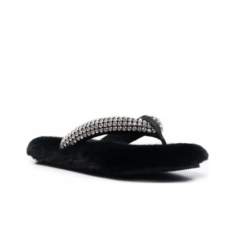 Alexander Wang Flip Flops Women's Black-1