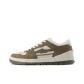 White/Olive Green