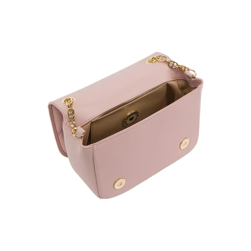 LOVE MOSCHINO Patchwork Sheepskin Camera Bags Crossbody Bag Shoulder Bag Women's Pink-2