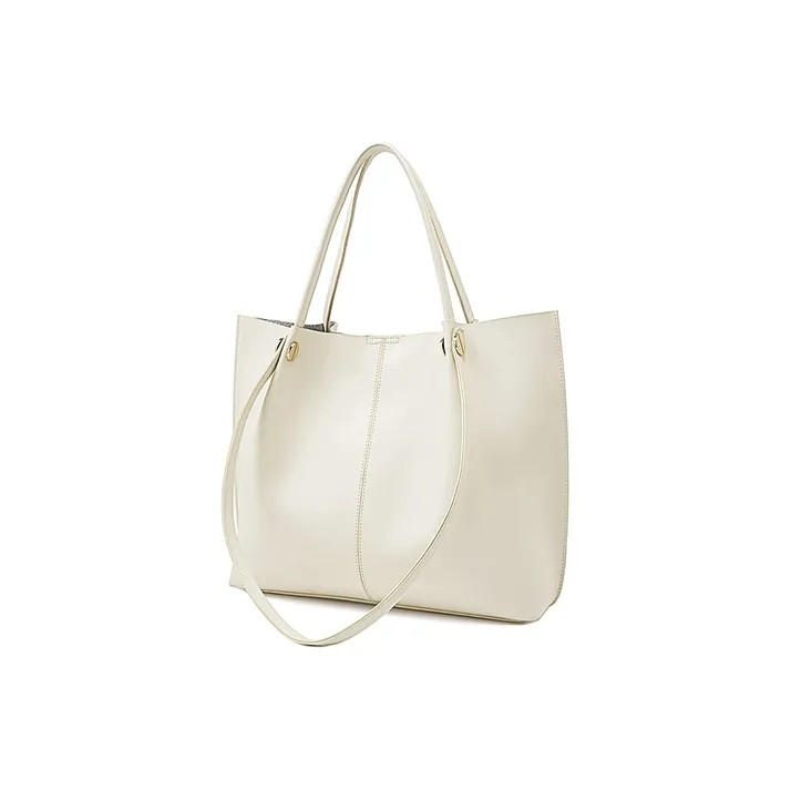FOXER Cow Leather Tote Bag Shoulder Bag Women's-7