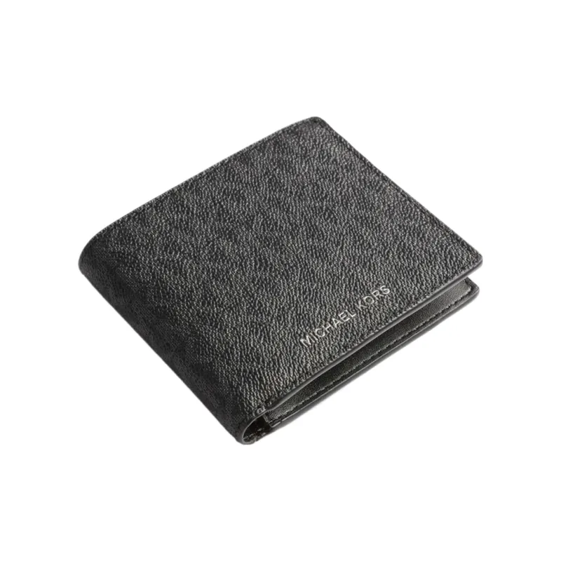 MICHAEL KORS Greyson Logo Slim Billfold Wallet-1