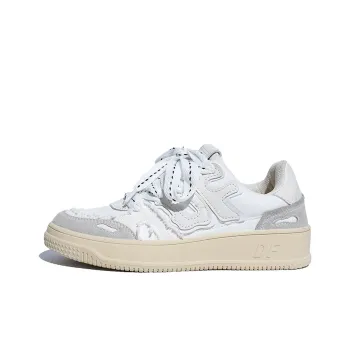 Dafu Leaps Forward Anti Slip Wear Resistant Low Top Skateboard Shoes Women's White