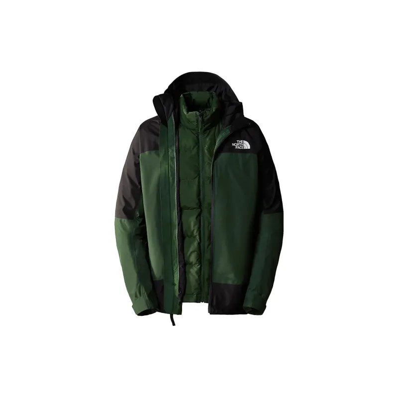 THE NORTH FACE Mountain Light Triclimate Water Resistant Windproof Breathable Windbreaker Jacket Men's Green-1