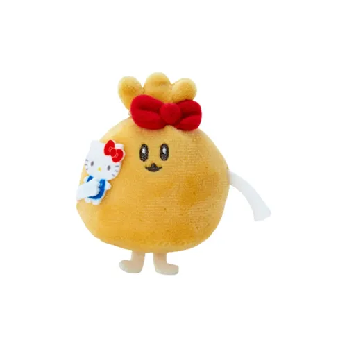 Sanrio Hello Kitty Nagano Friends Collaboration Brooch Dolls Plush Doll 8cm High