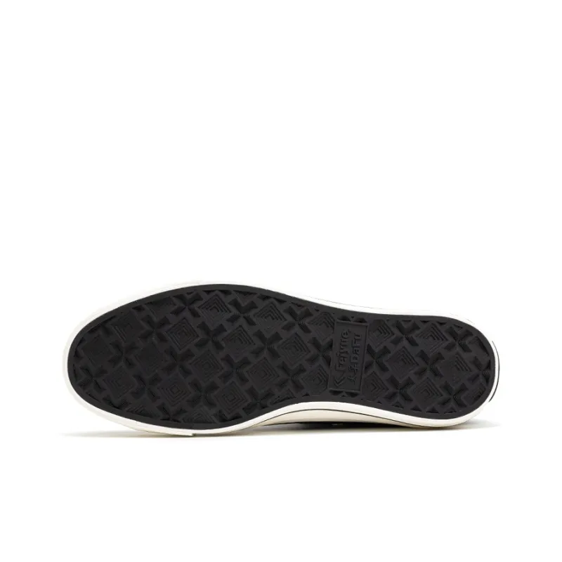 Dafu Leaps Forward High Top Canvas Shoes Unisex Black-4