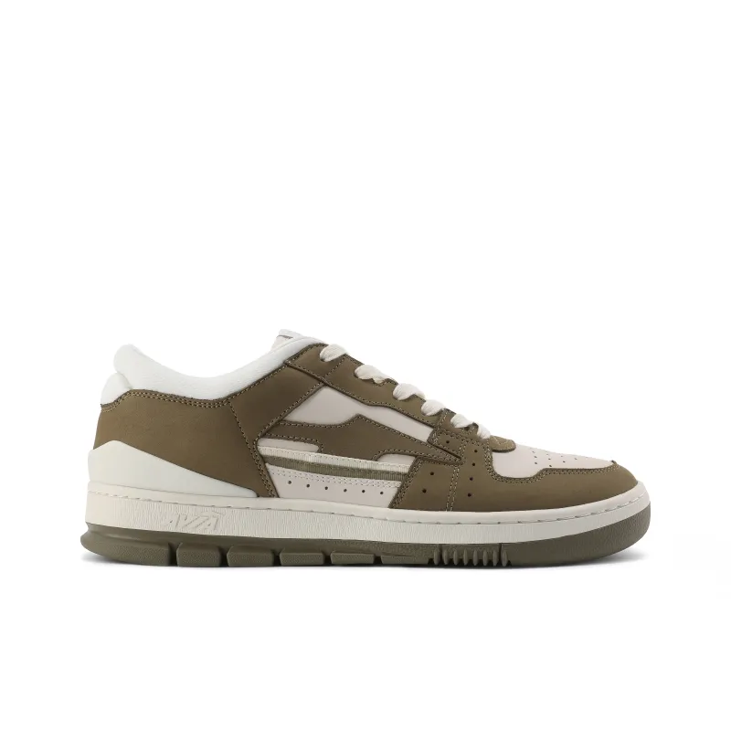 AVIA 825R Series Anti Slip Wear Resistant Low Top Skateboard Shoes Men's Olive Green-1