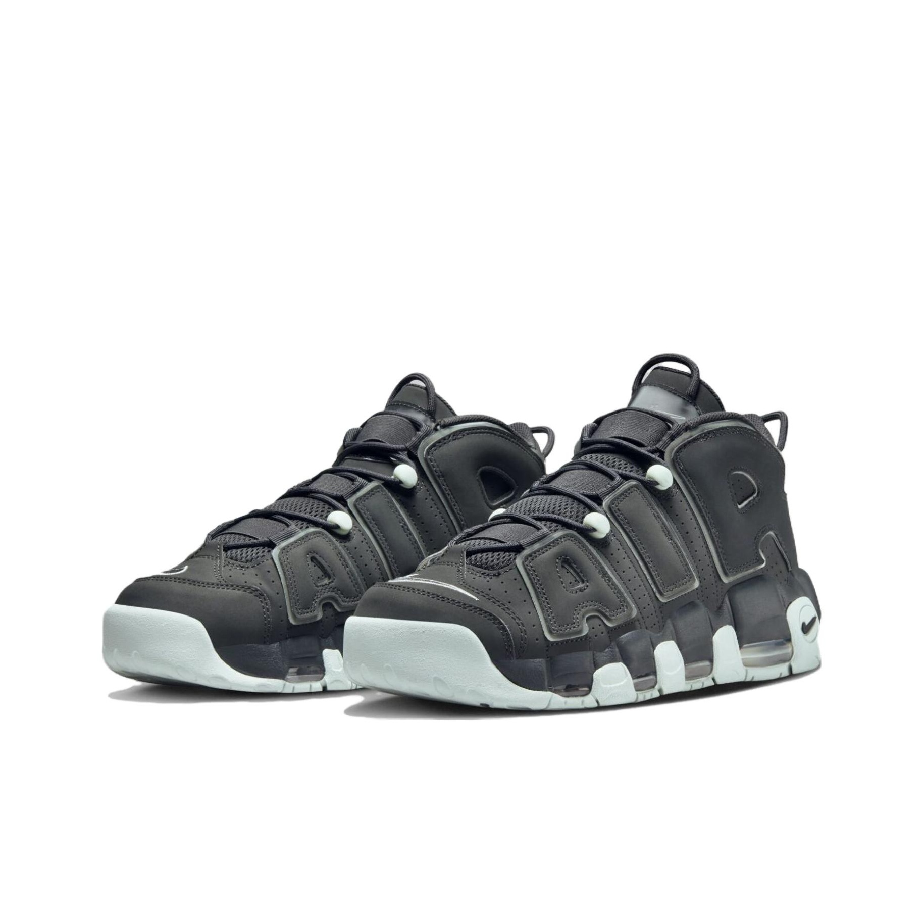 Nike Air More Uptempo 96 Dark Smoke Grey - POIZON