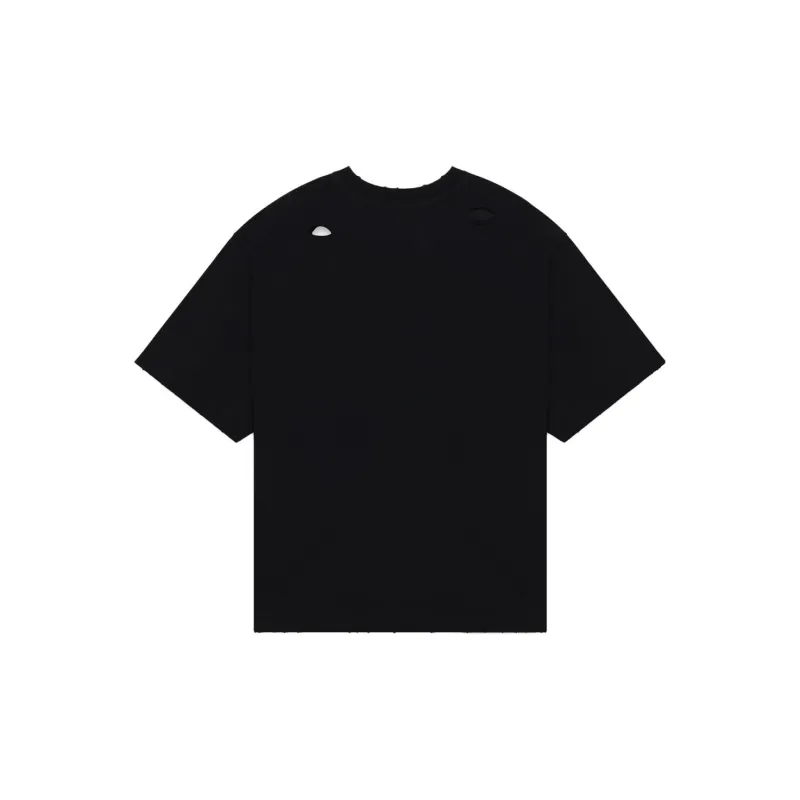 WE11DONE Logo Printed Round Neck T Shirt-1