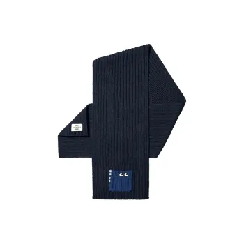 UNIQLO Knit Scarves Unisex Navy Blue