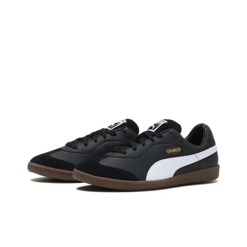PUMA King IC/IN Indoor Slip Resistant Soccer Shoes Unisex Black-2