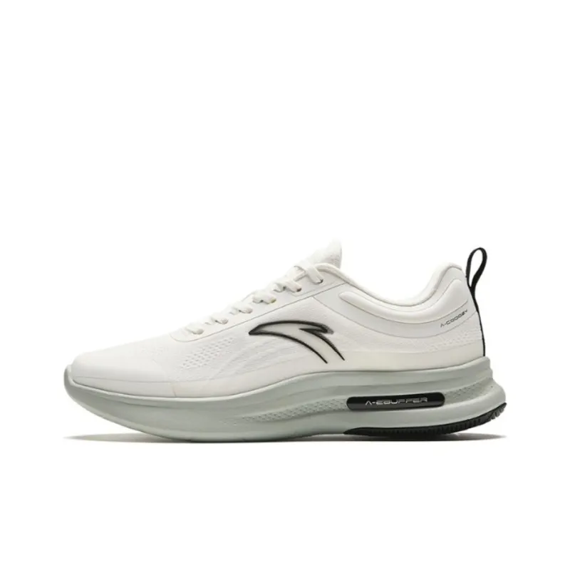 Anta Cushioning, Wear Resistant Low Top Training Shoes Men's White-0