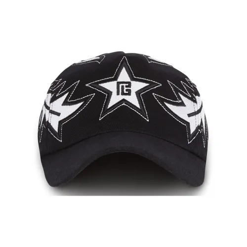 BALMAIN Western-embroidered Cotton Baseball Cap