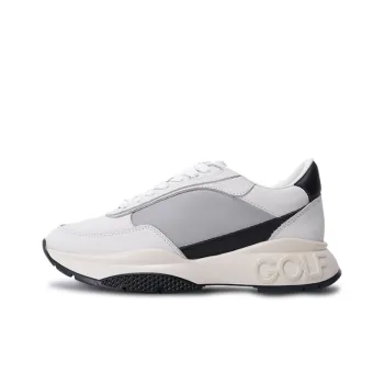GOLF Cushioned Slip Resistant Breathable Low Top Casual Shoes Men's White Gray