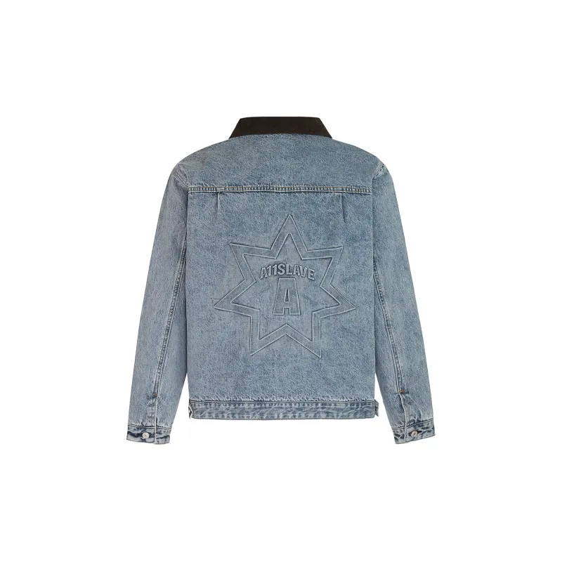 A11SLAVE Denim Jacket Unisex Blue-1