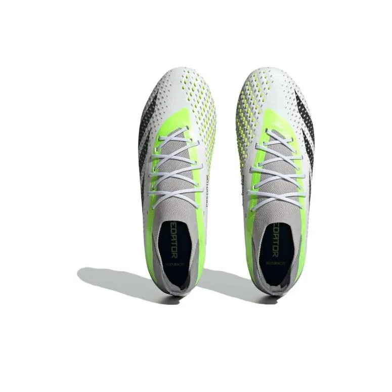 Adidas Predator Accuracy.1 Ag Cloud White Core Black Lucid Lemon Women's-4
