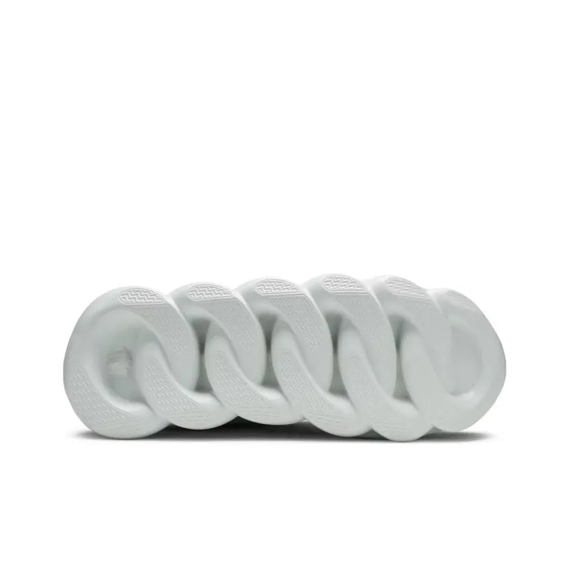 VERSACE Chain Reaction White Mesh Rubber Suede-4