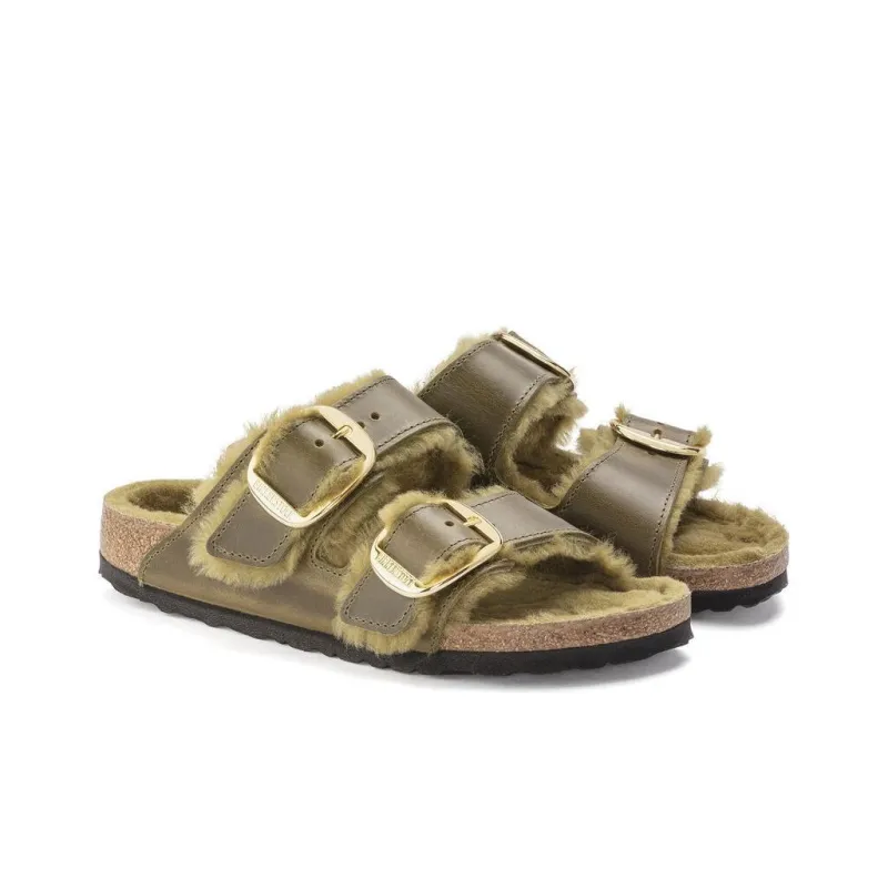 Birkenstock Arizona Slide Slippers Women's Green-2