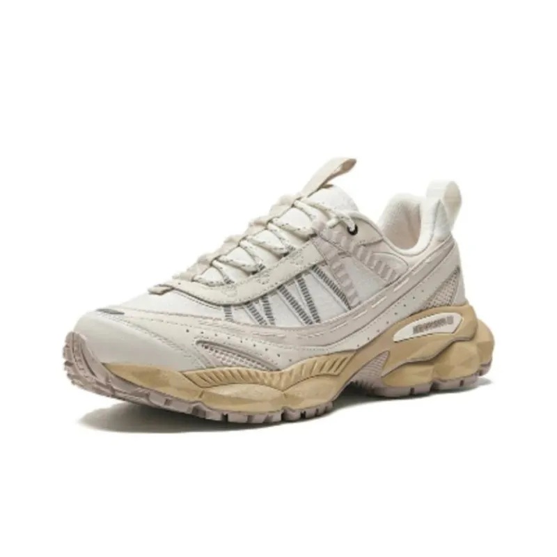 Anta AG02 Cushioning Wear-Resistant Low-Top Casual Shoes Men's White Gray-1