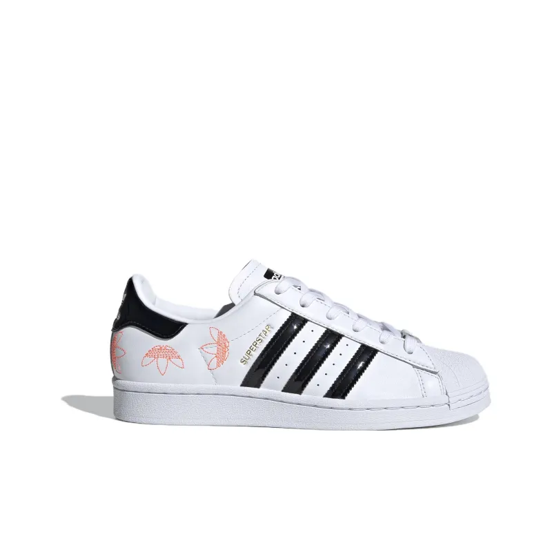 Adidas Originals Superstar Logo 'Black White' Women's-1