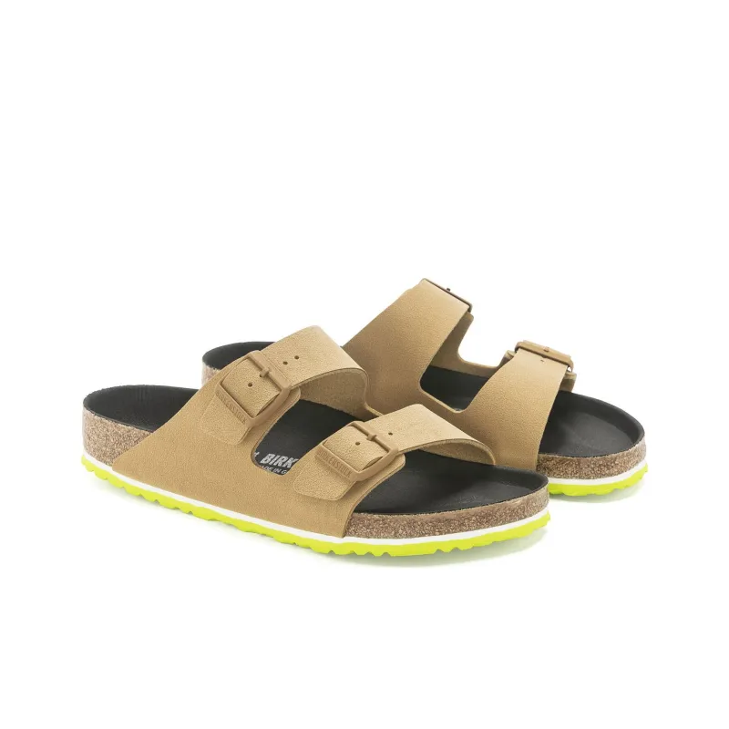 Birkenstock Slide Slippers Men's Brown Regular-2