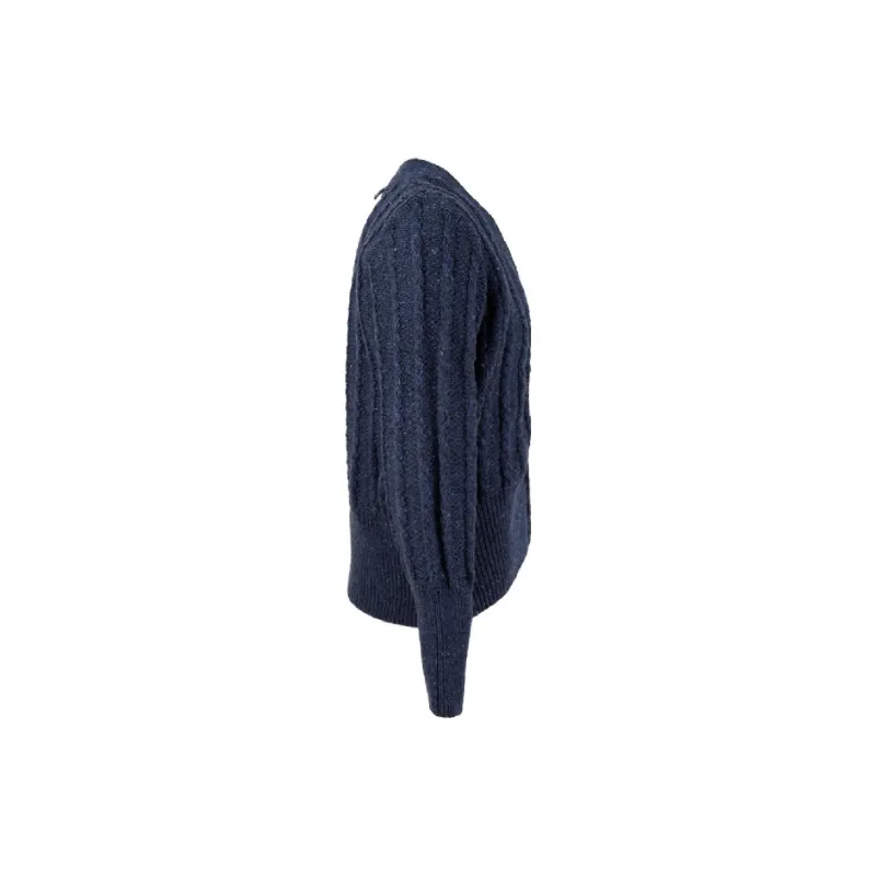 THOM BROWNE 4 Bar Knitted Cardigan-2