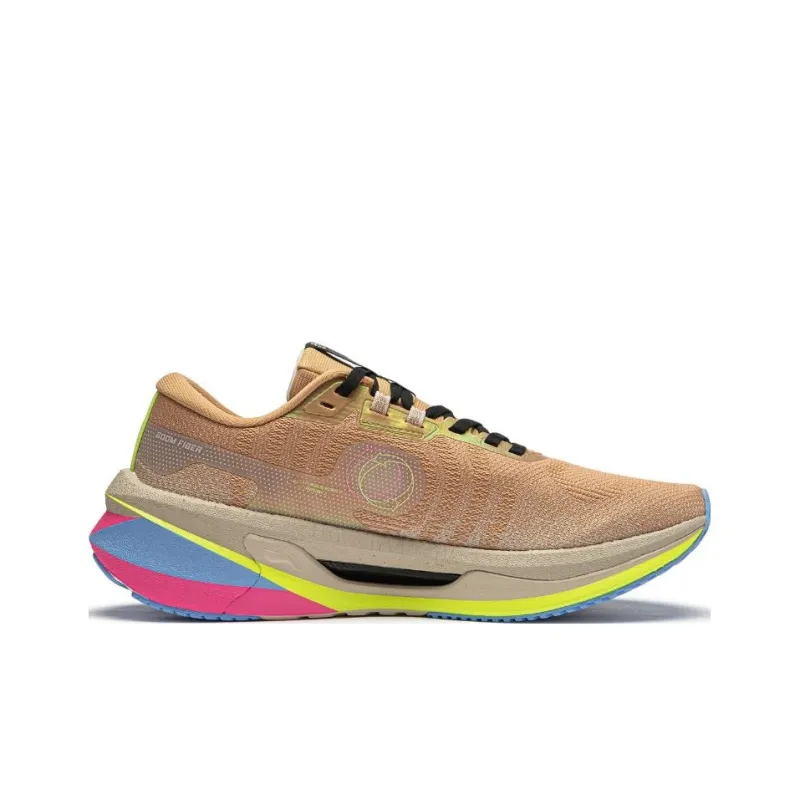 LiNing Furious Rider 7.0 V2 Cushioned Slip Resistant Low Top Running Shoes Men's Light Brown-1