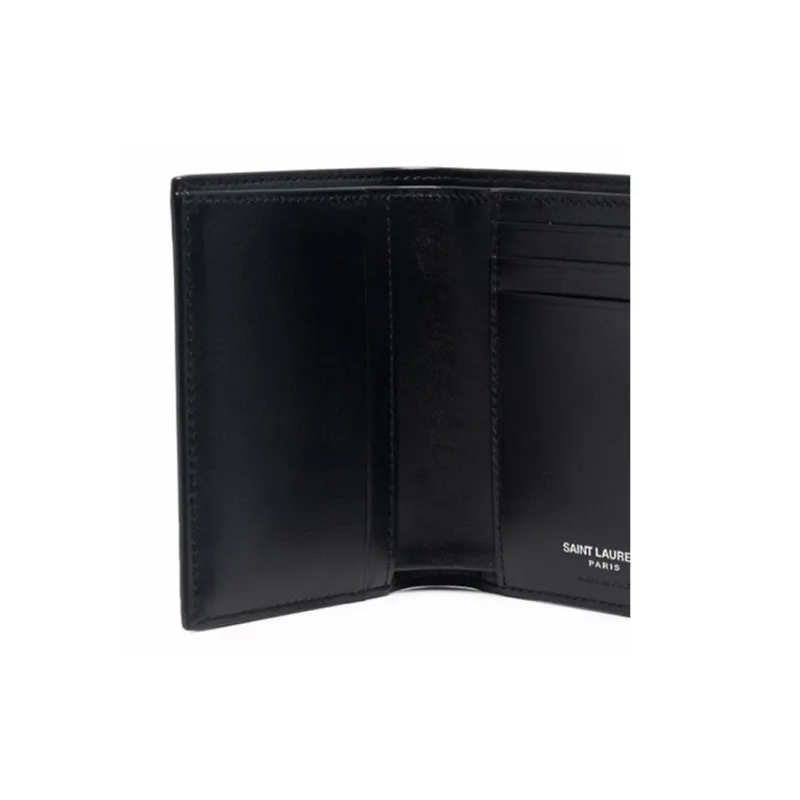 SAINT LAURENT Cassandre Credit Card Wallet-5