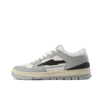 AVIA 825R Series Anti Slip Wear Resistant Low Top Skateboard Shoes Men's White Gray