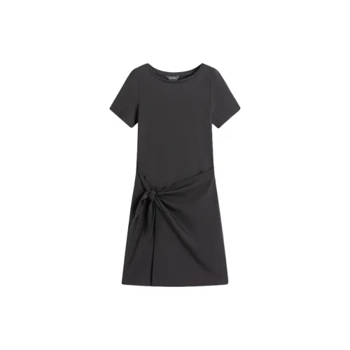 CLUB MONACO Short-Sleeved Dresses Women's Black