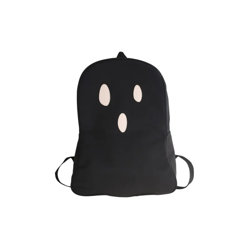 KAKAXI Nylon Backpack Unisex White/Black-11