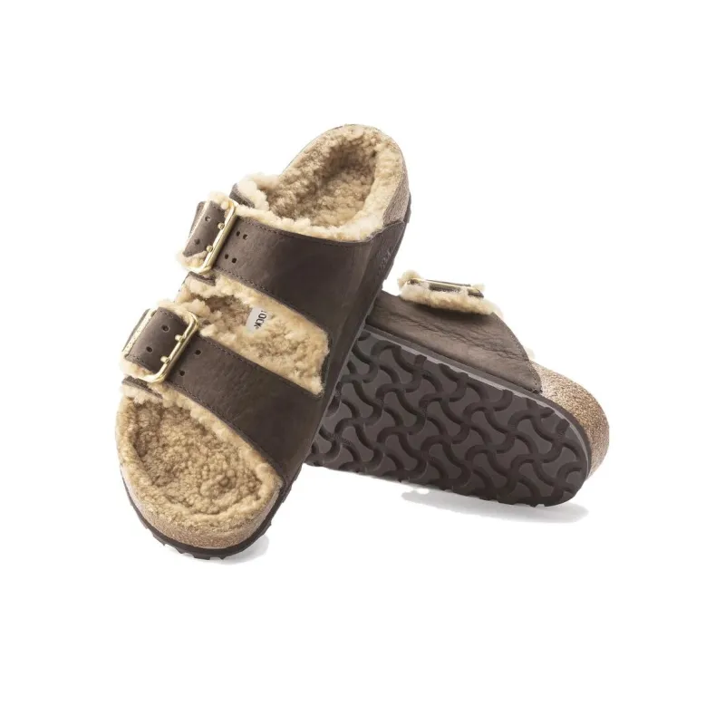 Birkenstock Arizona Shearling lined Sandals-3
