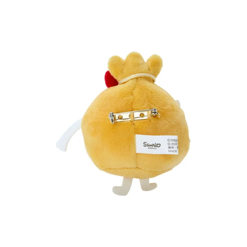 Sanrio Hello Kitty Nagano Friends Collaboration Brooch Dolls Plush Doll 8cm High-2