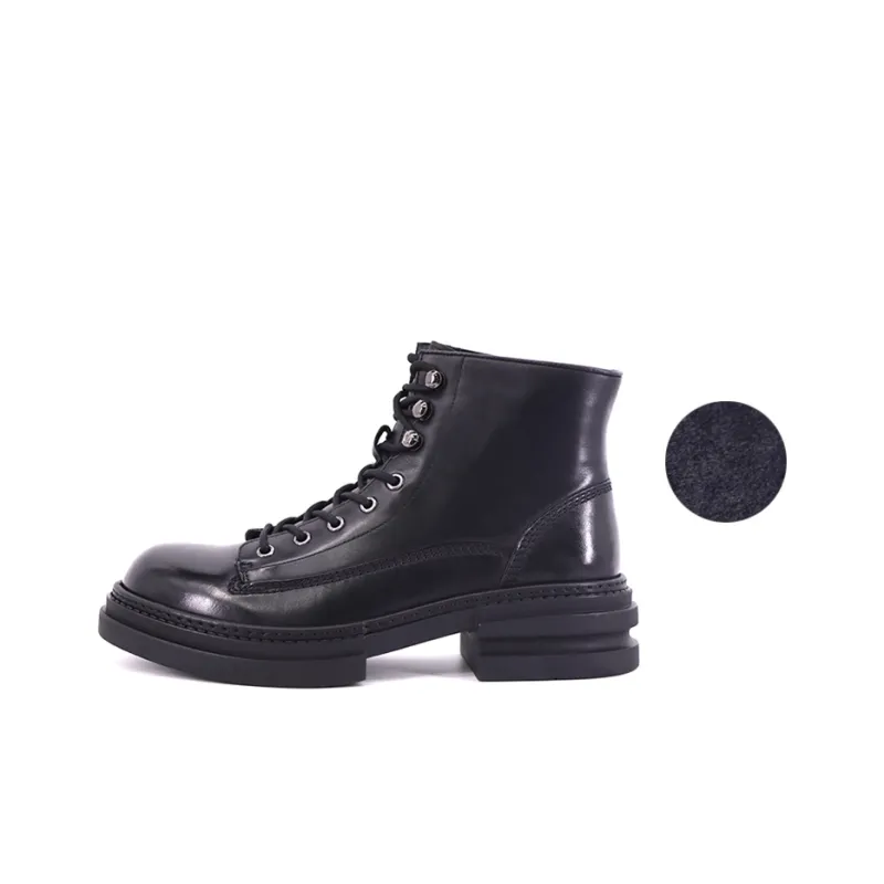 TRANOI Troy High Top Casual Shoes Men's Black-0