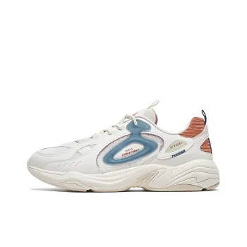 XTEP Low Top Casual Shoes Men's Milk Tea White