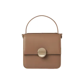 Chloe Penelope Series Smooth Calf Leather Handbag Shoulder Bag Small Size Women's Desert Beige