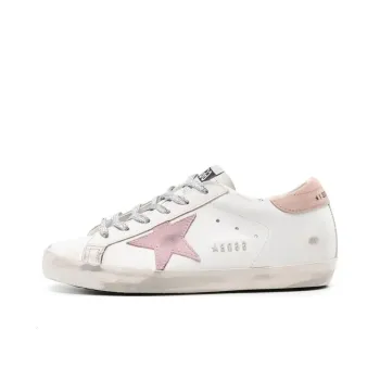 Golden Goose Super Star White Antique Pink Women's