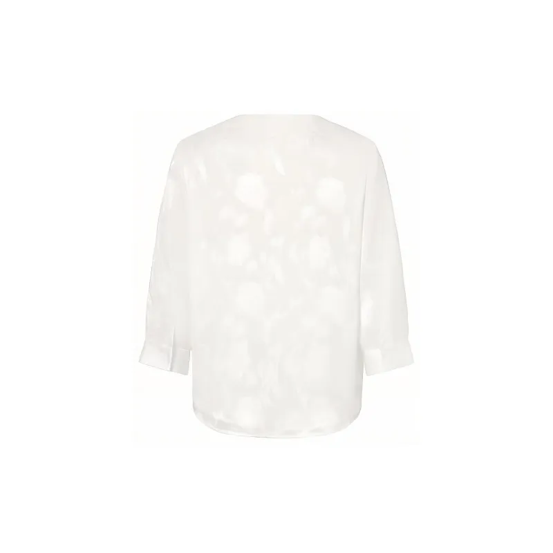 JZ Juzui Chiffon Shirt Women's Raw White-1