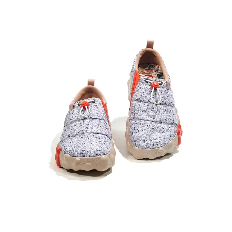 U.IN Painted Toledo 6 Outdoor Camping Shoes Pine Gray Casual Shoes Women's-2