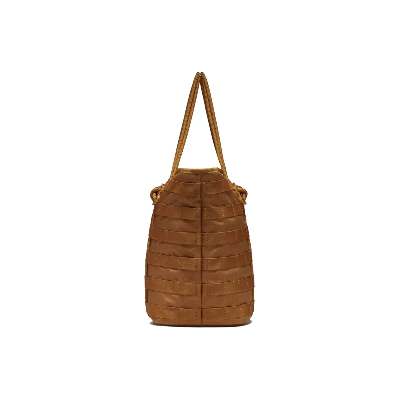 Nike Polyester Tote Bag, Shopping Bag, Shoulder Bag, Handbag Regular Women's Brown-1