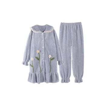 Pretty Lady Home Suit Women's Light Blue