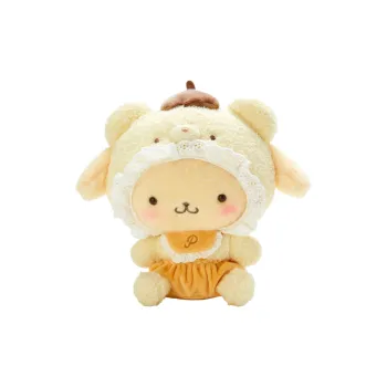 Sanrio Pompompurin Latte Baby Collection Dolls Plush Doll 19cm Height