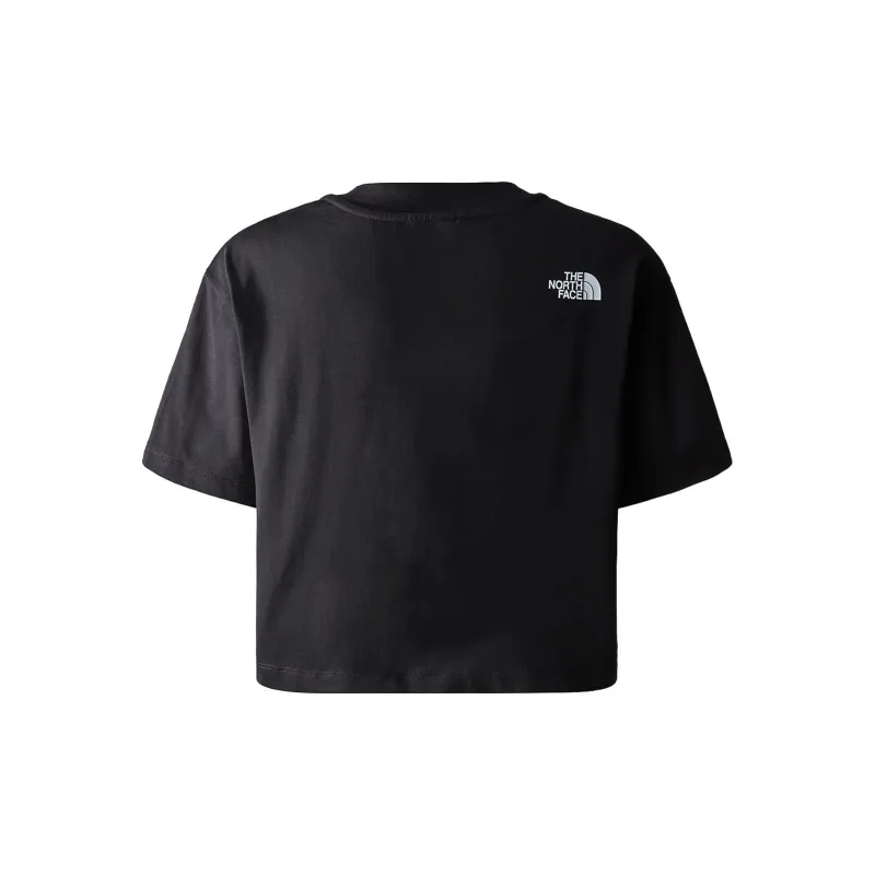 THE NORTH FACE Drop Shoulder Sleeve T Shirt Women's Black-1