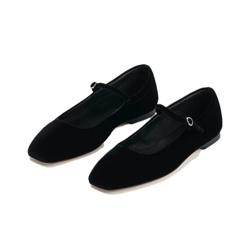Aeyde Uma Casual Single Shoes Women's Black-2