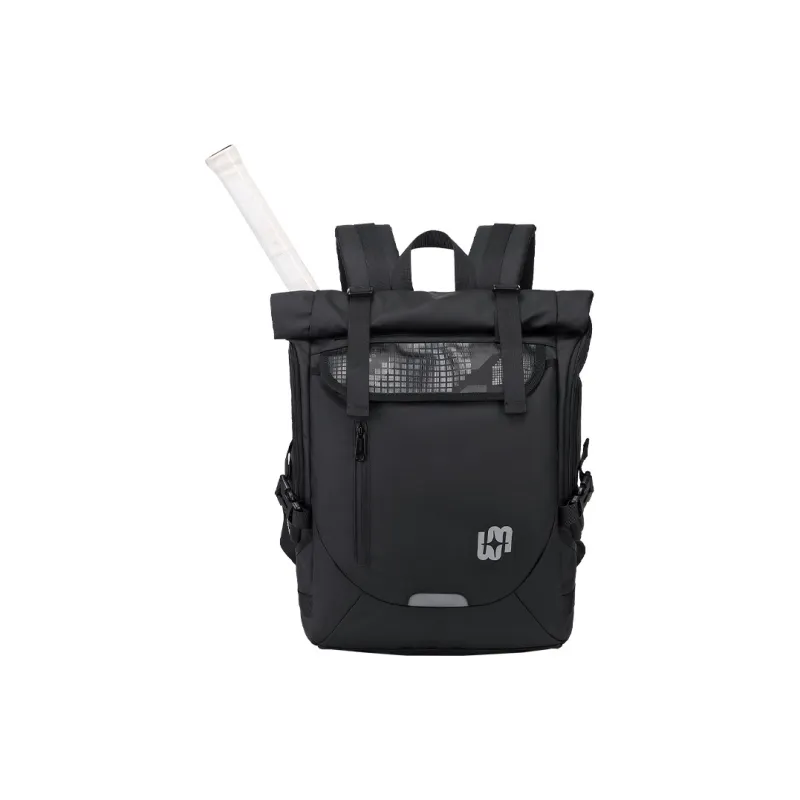 WINNER Polyester Tennis Bag Backpack Large Size Unisex White/Black-8