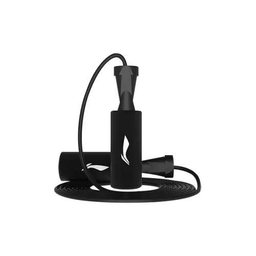 LiNing Fitness Training Non Countable Jump Ropes Adults Controller Foam, Rope PVC TPE 2.8m Black