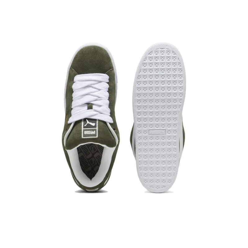 PUMA Suede Xl 'Dark Olive White'-3
